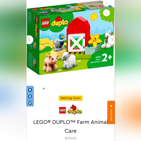 Colorful Farm Friends Building Block Set - Picture 4 of 4